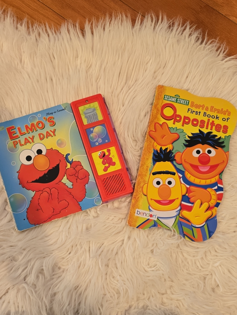 Sesame Street Board Books Set - Red, Yellow, Blue